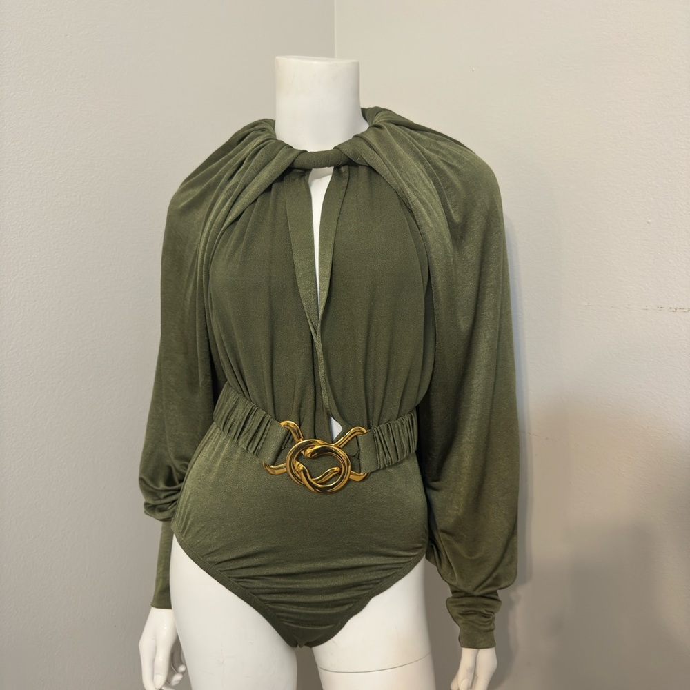 Dodo Bar Or Body Suit Blouse SZ 44
